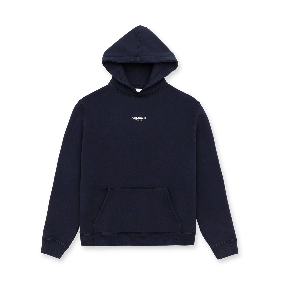 Axel Arigato Focus Logo Hoodie in Navy Nigel Clare