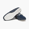 Swims - Braided Lace Loafers in Navy & White - Nigel Clare