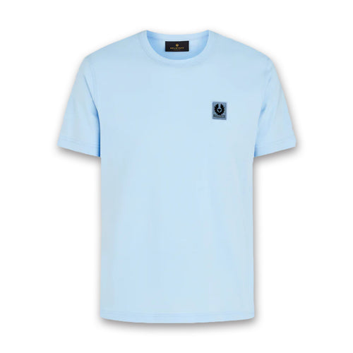 Belstaff - Logo T-Shirt in Sky Blue - Nigel Clare