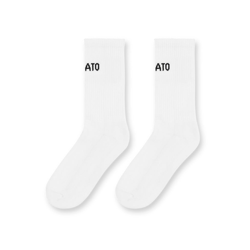 Axel Arigato - Tube Logo Socks in White - Nigel Clare