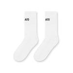 Axel Arigato - Tube Logo Socks in White - Nigel Clare