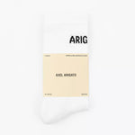 Axel Arigato - Tube Logo Socks in White - Nigel Clare