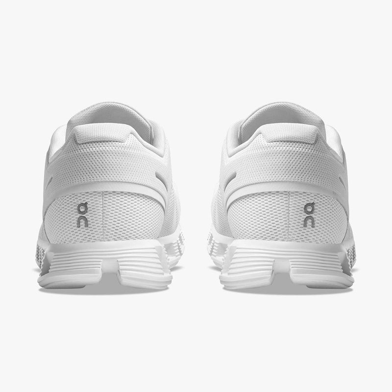 On Running - Cloud 5 Trainers in All White - Nigel Clare