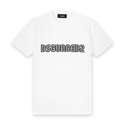 DSQUARED2 - Outline T-Shirt in White - Nigel Clare